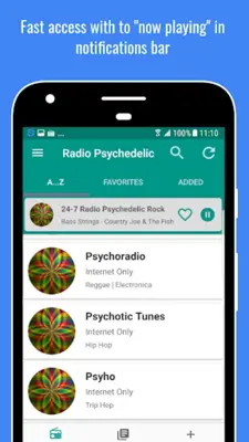 Psychedelic Radio android App screenshot 6